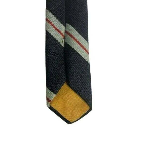 5/$10 Anderson Little Men's Striped Necktie 56" Vintage Blue Red Gray - Picture 5 of 6